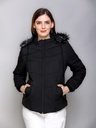 Ladies Short Length Jacket - RRV39238-RRV39238-BLACK-L