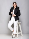 Ladies Short Length Jacket - RRV39238-RRV39238-BLACK-L