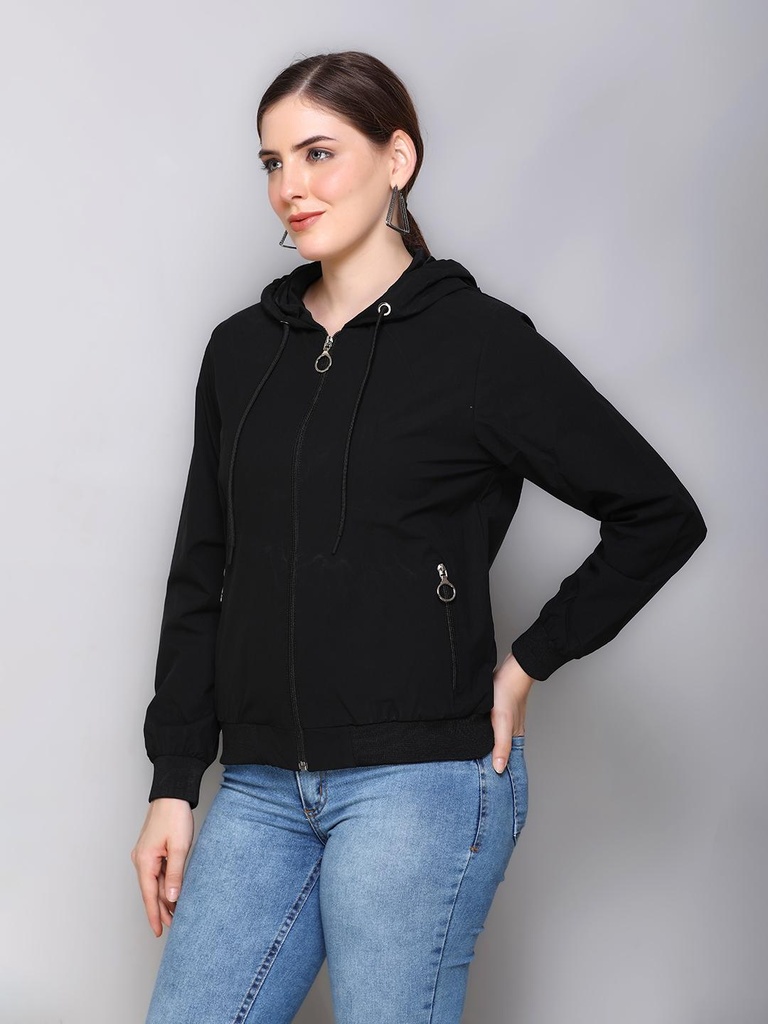 Ladies Windcheater - RW105-RW105-BLACK-L