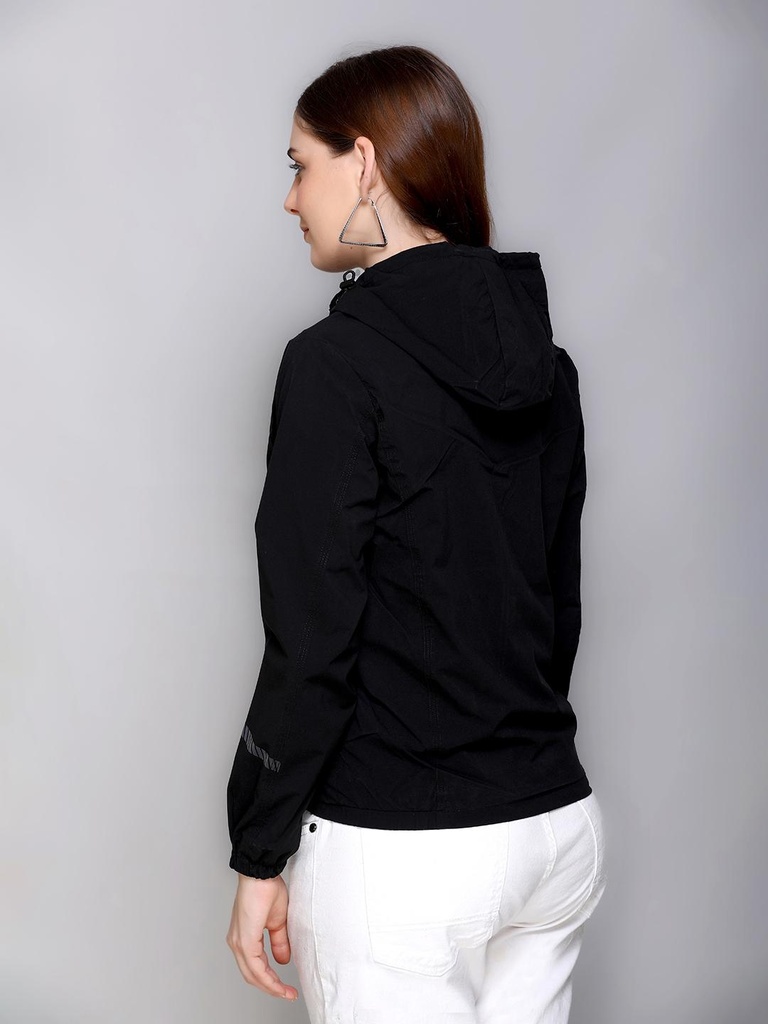 Ladies Windcheater - RW107-RW107-BLACK-L