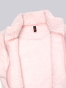 Ladies Zipper Sweatshirt With Collar - 9088SS-9088SS-PINK-L