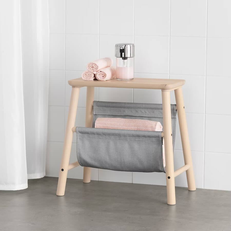 IKEA Vilto Storage Stool, Birch