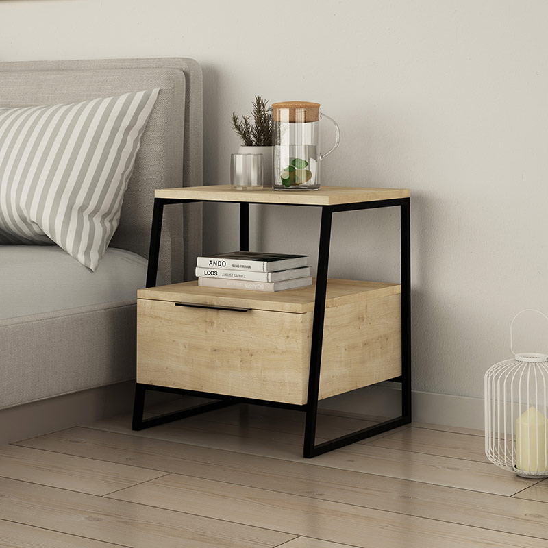 GLADSTONE NIGHTSTAND - OAK