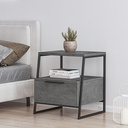 GLADSTONE NIGHTSTAND - RETRO GREY