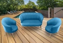 Idiya FLORIDA Outdoor Sofa set, Light Blue