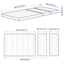 Vimsig Foam Mattress for Extendable Bed,80X200cm