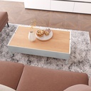 Idiya KENTUCKY coffee table with two drawers