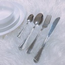 Hammered Sleek 6Pcs Table Fork