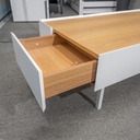 Idiya KENTUCKY coffee table with two drawers