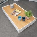 Idiya KENTUCKY coffee table with two drawers