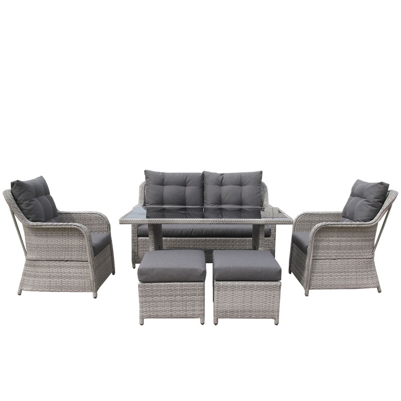 CARTER Outdoor Sofa Set Grey