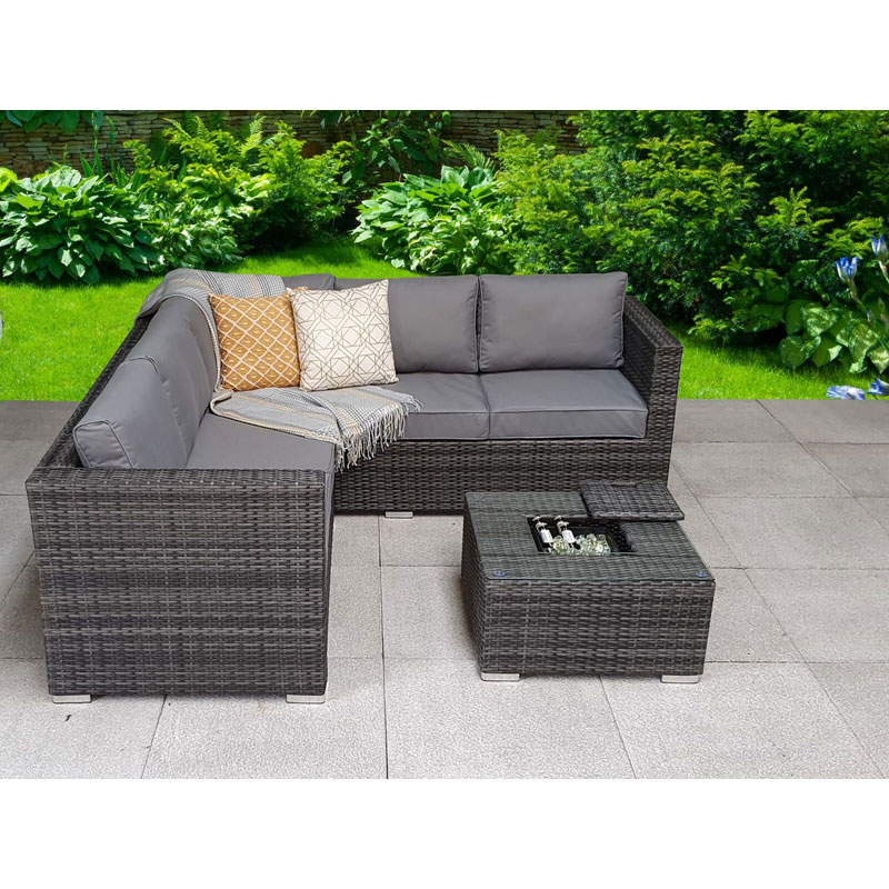 ERNEST Outdoor Sofa Set Grey