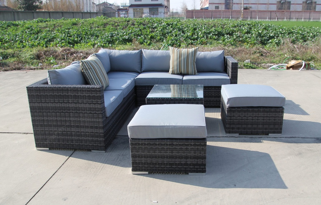 Aberdeen outdoor sofa,out door furniture,mix grey