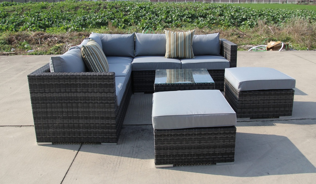 Aberdeen outdoor sofa,out door furniture,mix grey