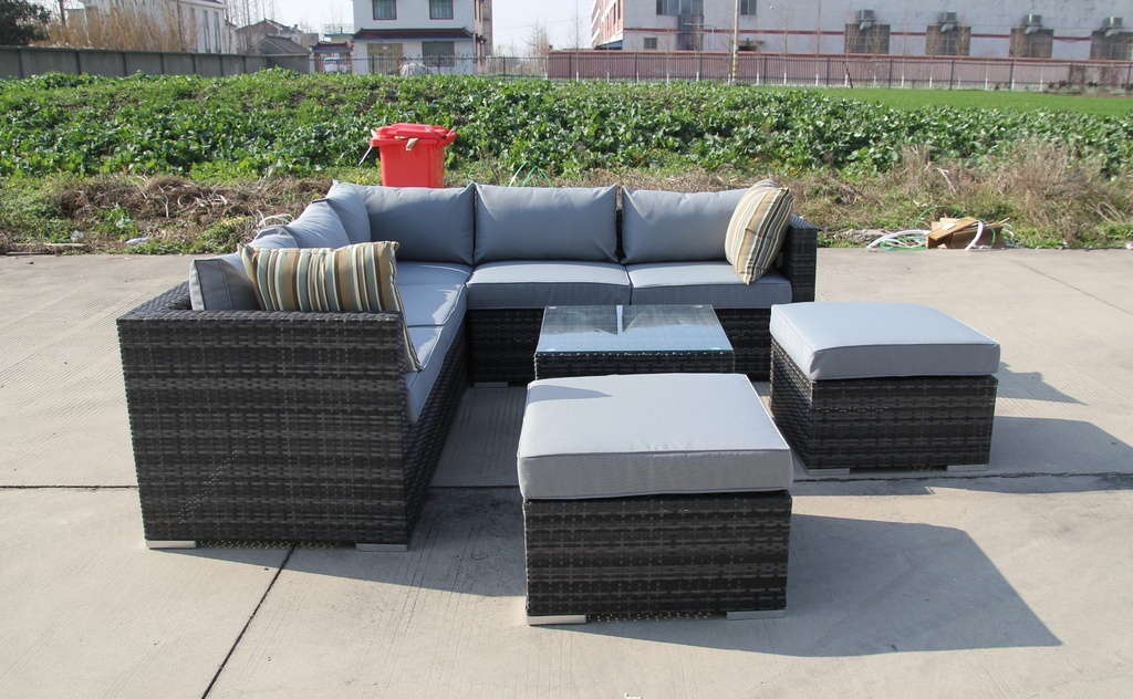 Aberdeen outdoor sofa,out door furniture,mix grey