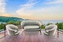 IDIYA ROCHESTER Outdoor sofa set , Light Gray