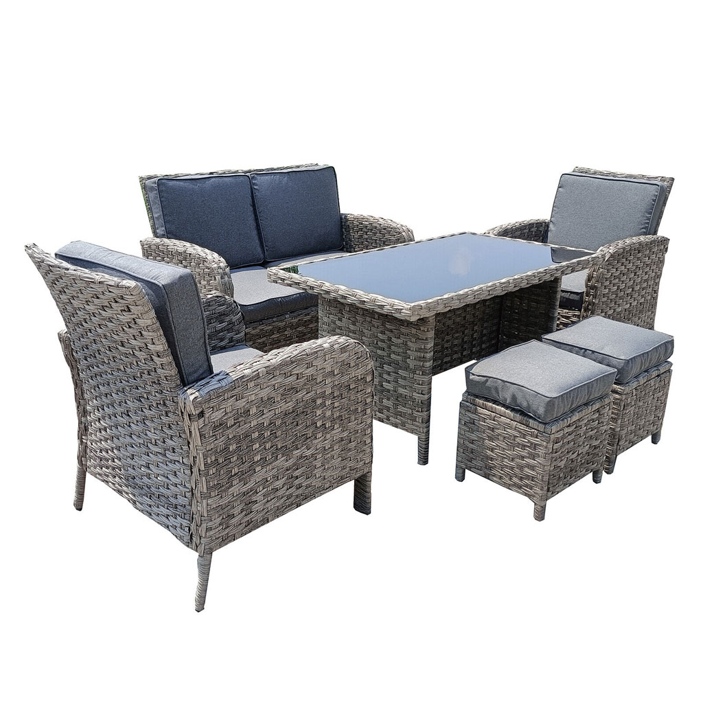 FEDERICO Outdoor Sofa Set Grey