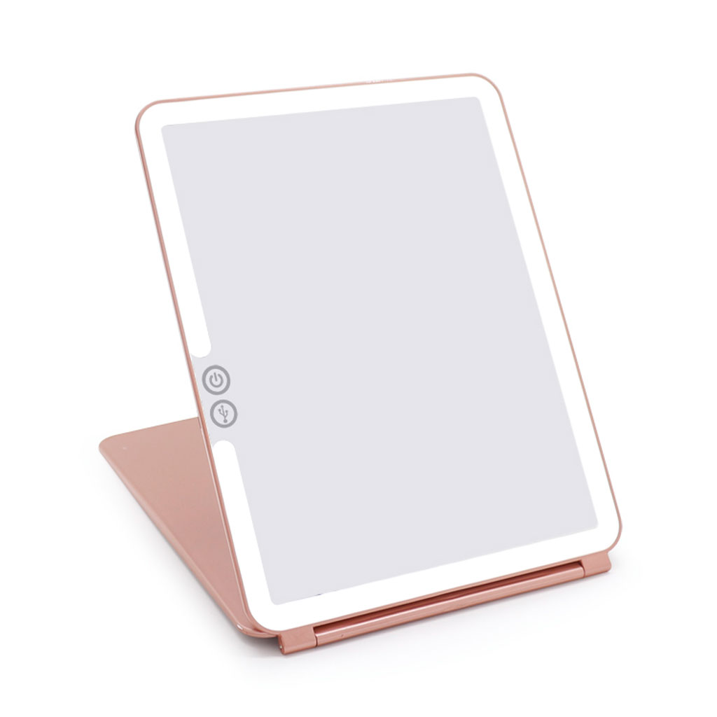 EUSTACE Rechargeable Pad LED mirror with lights