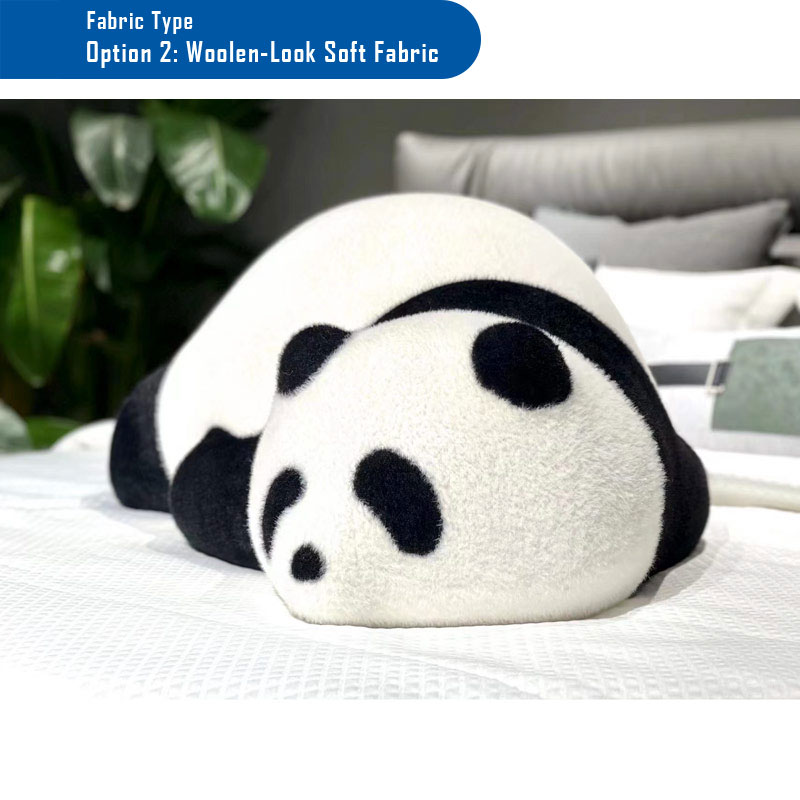 [121.05.302] KARINA panda big money fabric Ottoman