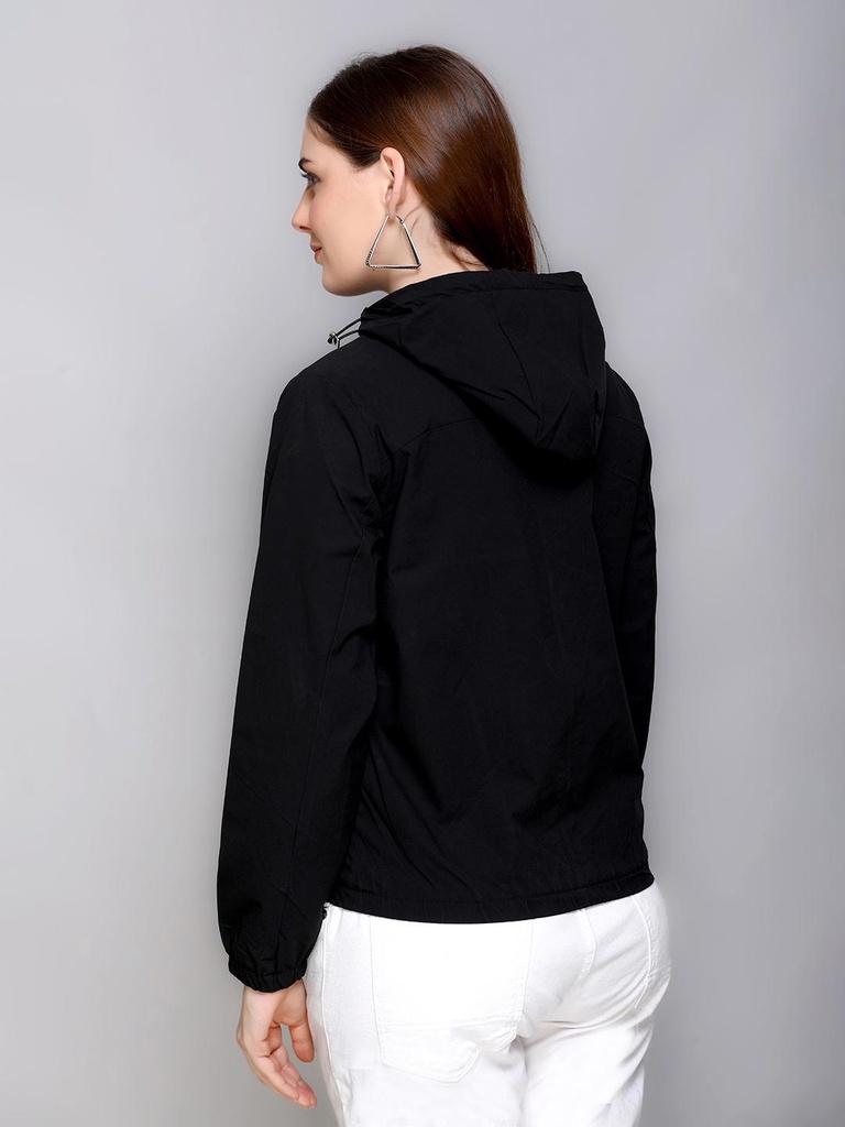 Ladies Windcheater - RW106-RW106-BLACK-L