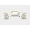 Rochester Outdoor Sofa Set, Cream