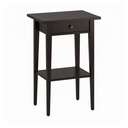 HEMNES Bedside Table, Black-Brown