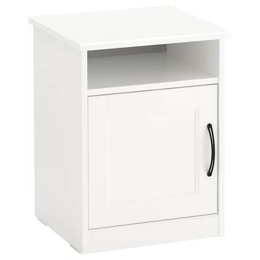 SONGESAND Bedside Table, White 42X40 cm