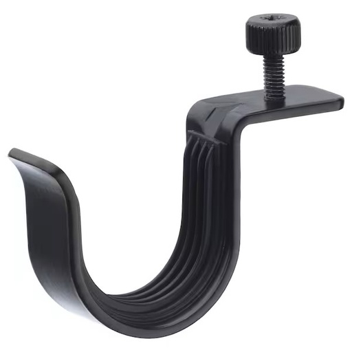 Betydlig Curtain Rod Holder, Black