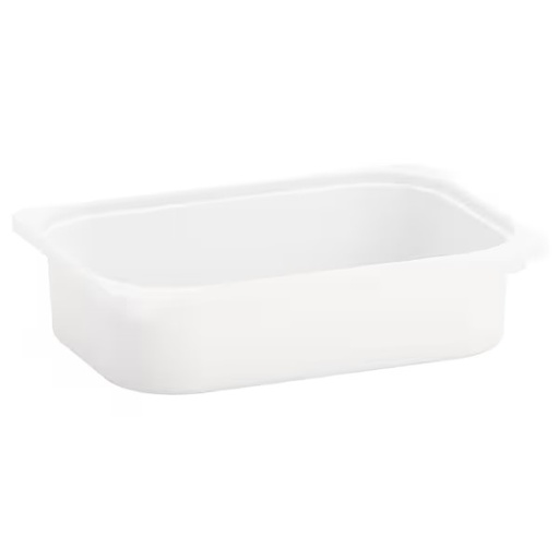 TROFAST Storage Box, White 42X30X10 cm