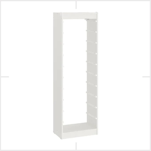 TROFAST Frame, White 46X30X145 cm-