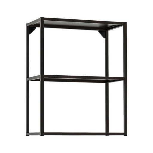 ENHET Wall FR W Shelves Anthracite 60X30X75 cm