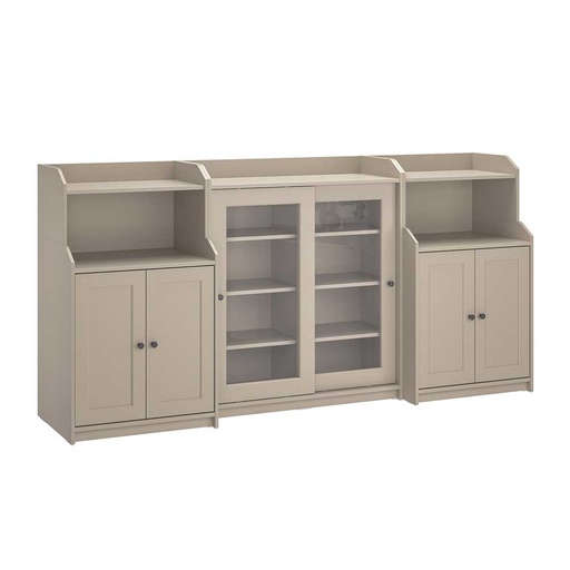 HAUGA Storage Combination Beige 244X46X116 cm, 87.85 Kg