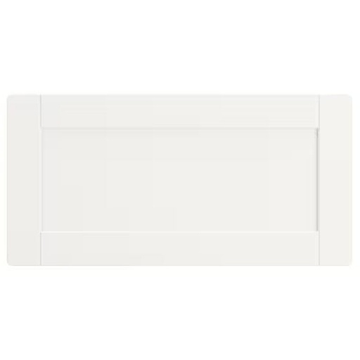 SMASTAD Drawer Front,white/with frame, 60x30 cm