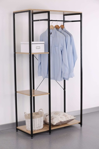 BAMAKO Open Wardrobe, 90X40X167cm