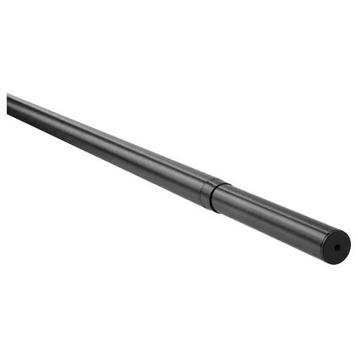 HUGAD Curtain Rod, Black 280-385 cm