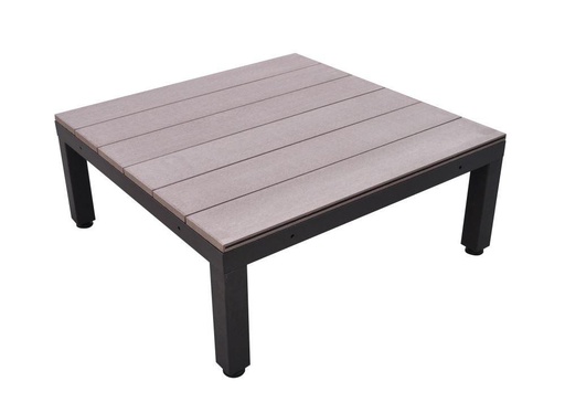 Diy Adjustable Composite Garden Platform Timber Brown