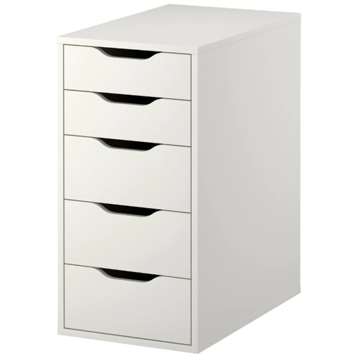 ALEX Drawer Unit, White, 36X70 cm