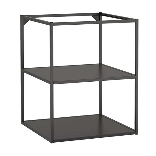 ENHET Base FR W Shelves Anthracite 60X60X75 cm