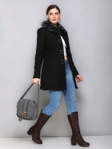 Ladies Long Length Coat - RRBA476