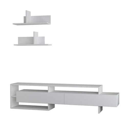 Corum Tv Unit - White - White