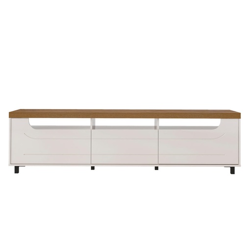 Porto Alegre Tv Stand - Pine/ Off White