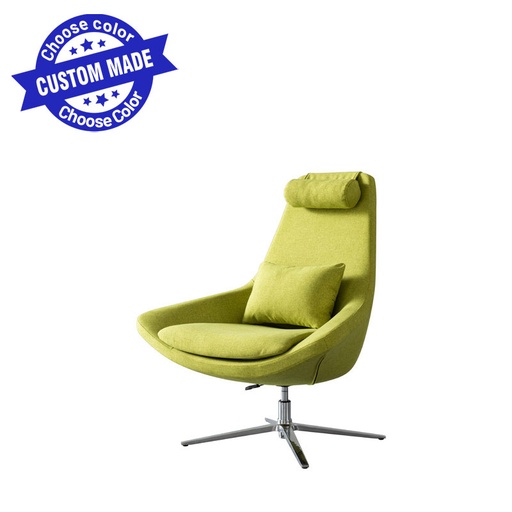 EDISON Big Banana Chair conventional Vegan Leather Armchair